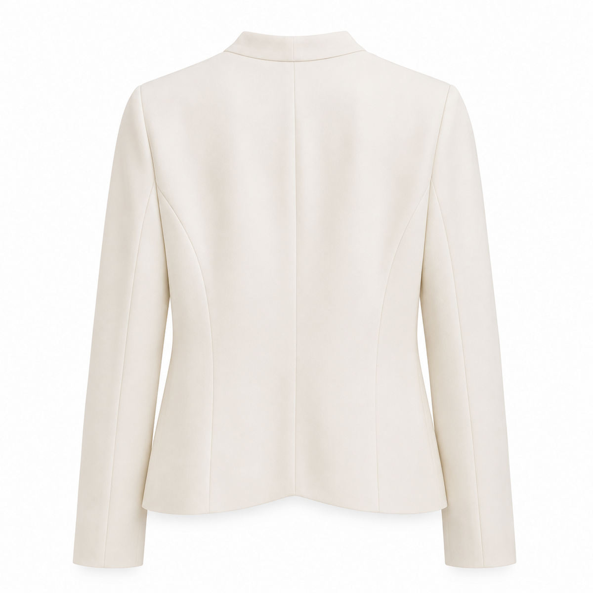 Blazer Abierto blanco espalda