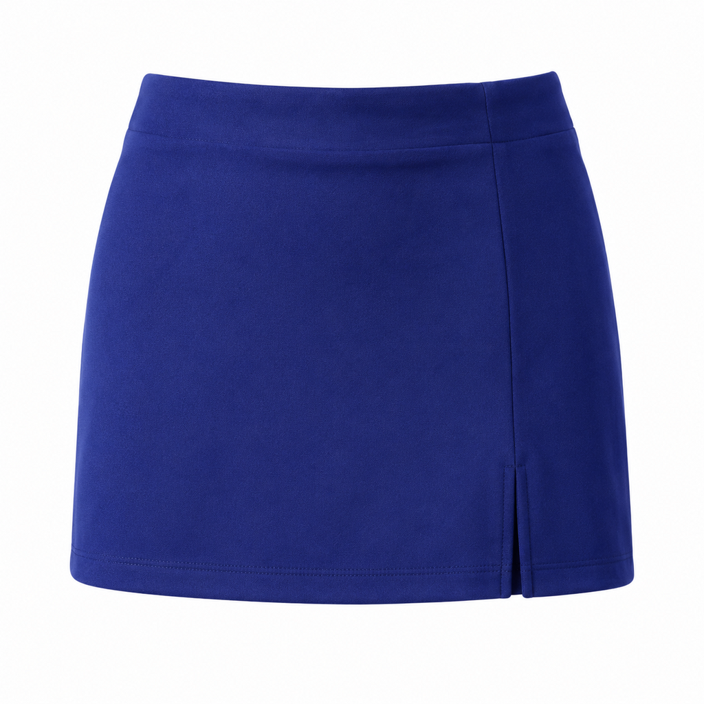 Falda short azul - frente
