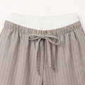 Detalle de cintura del Lounge Pants beige