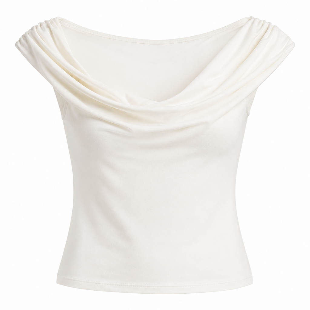 Off Shoulder blanco frente