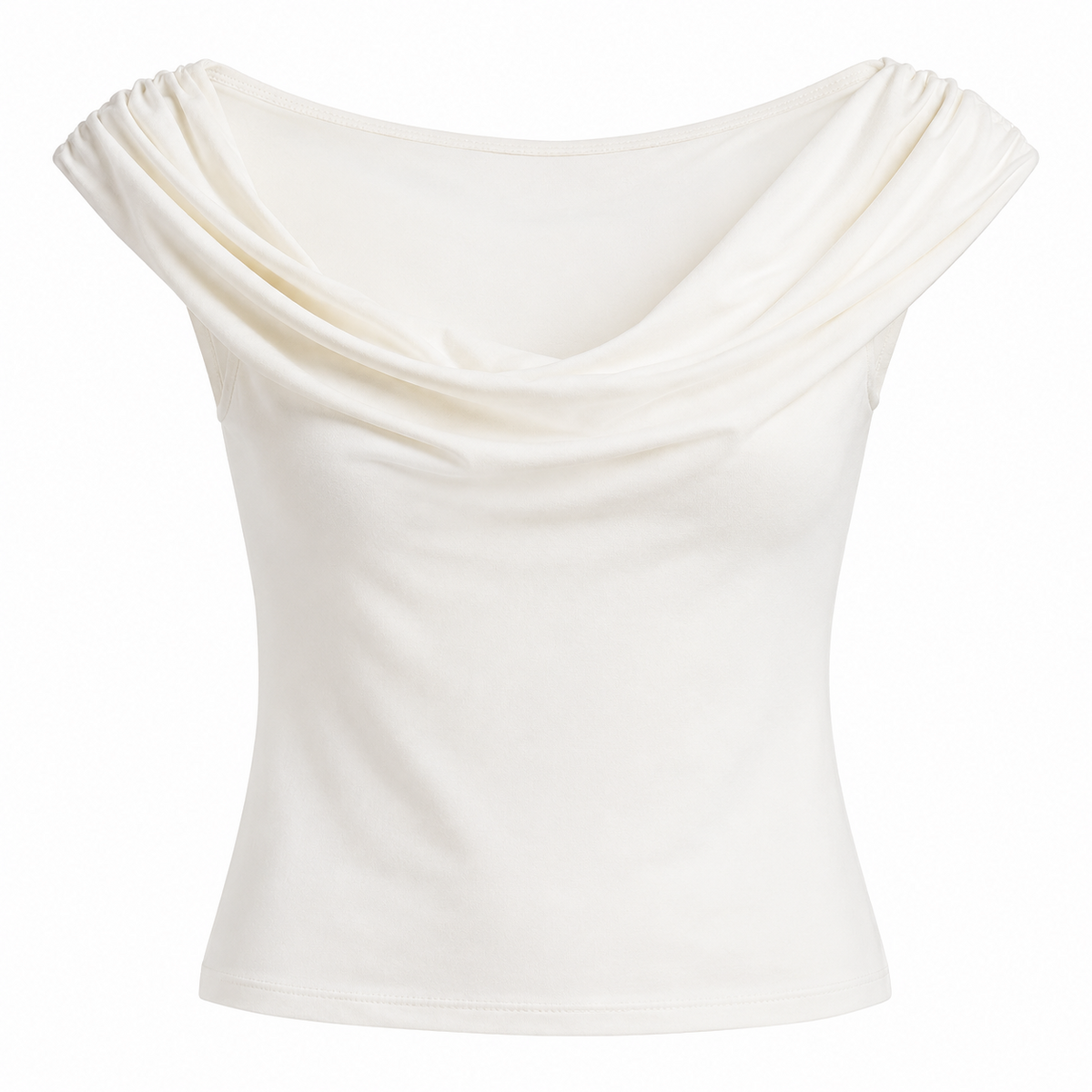 Off Shoulder blanco frente