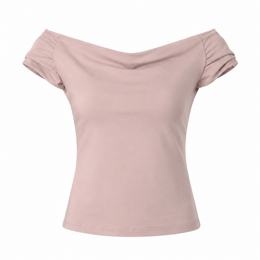 Off Shoulder mushroom frente