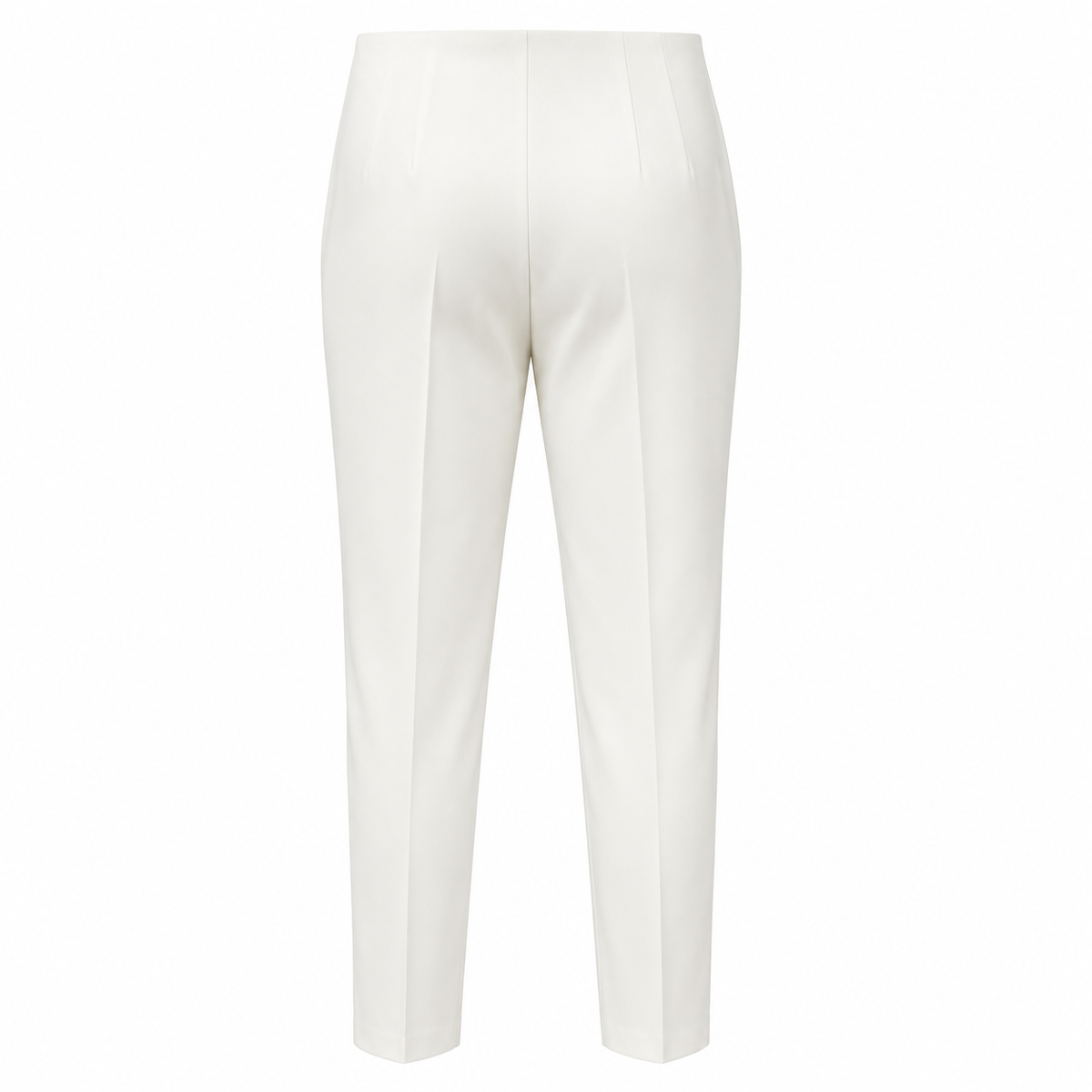 Pantalón de pinzas blanco, vista posterior