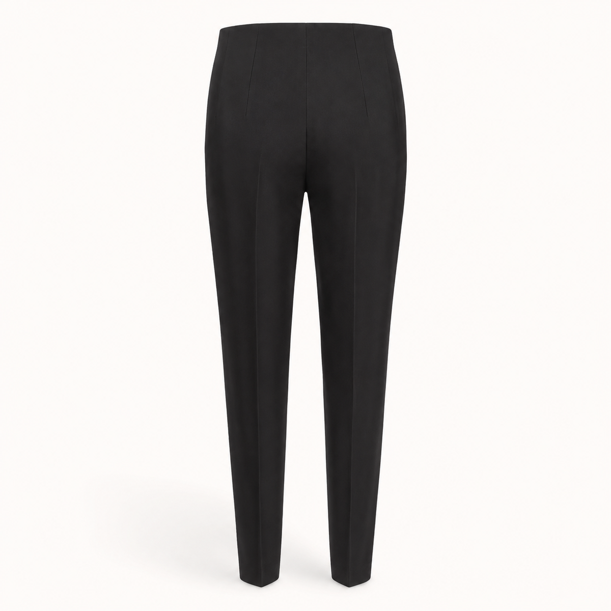 Pantalón de pinzas negro, vista posterior