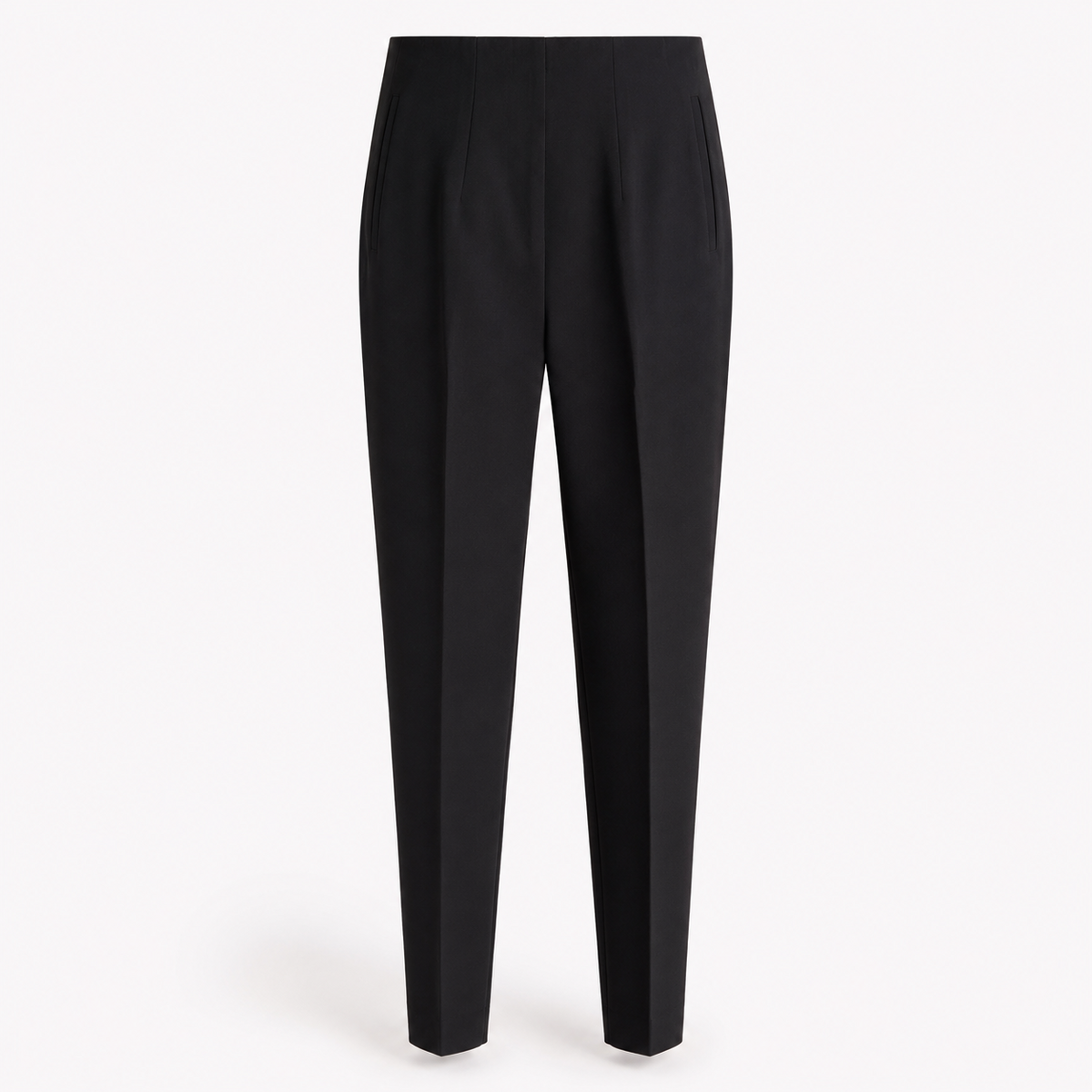 Pantalón de pinzas negro, vista frontal