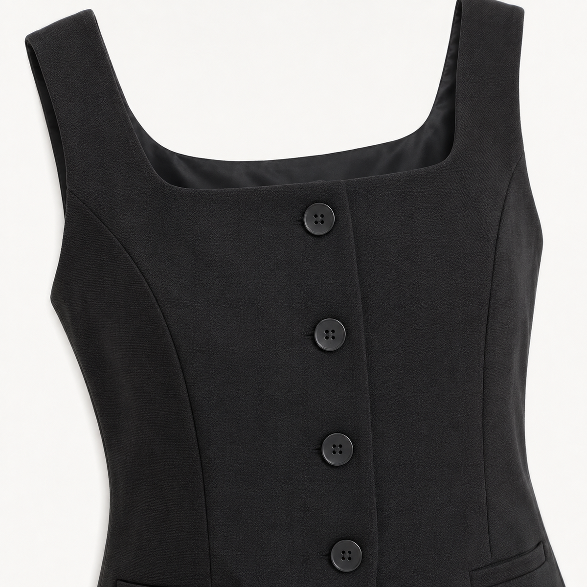 Set Knit negro - detalle