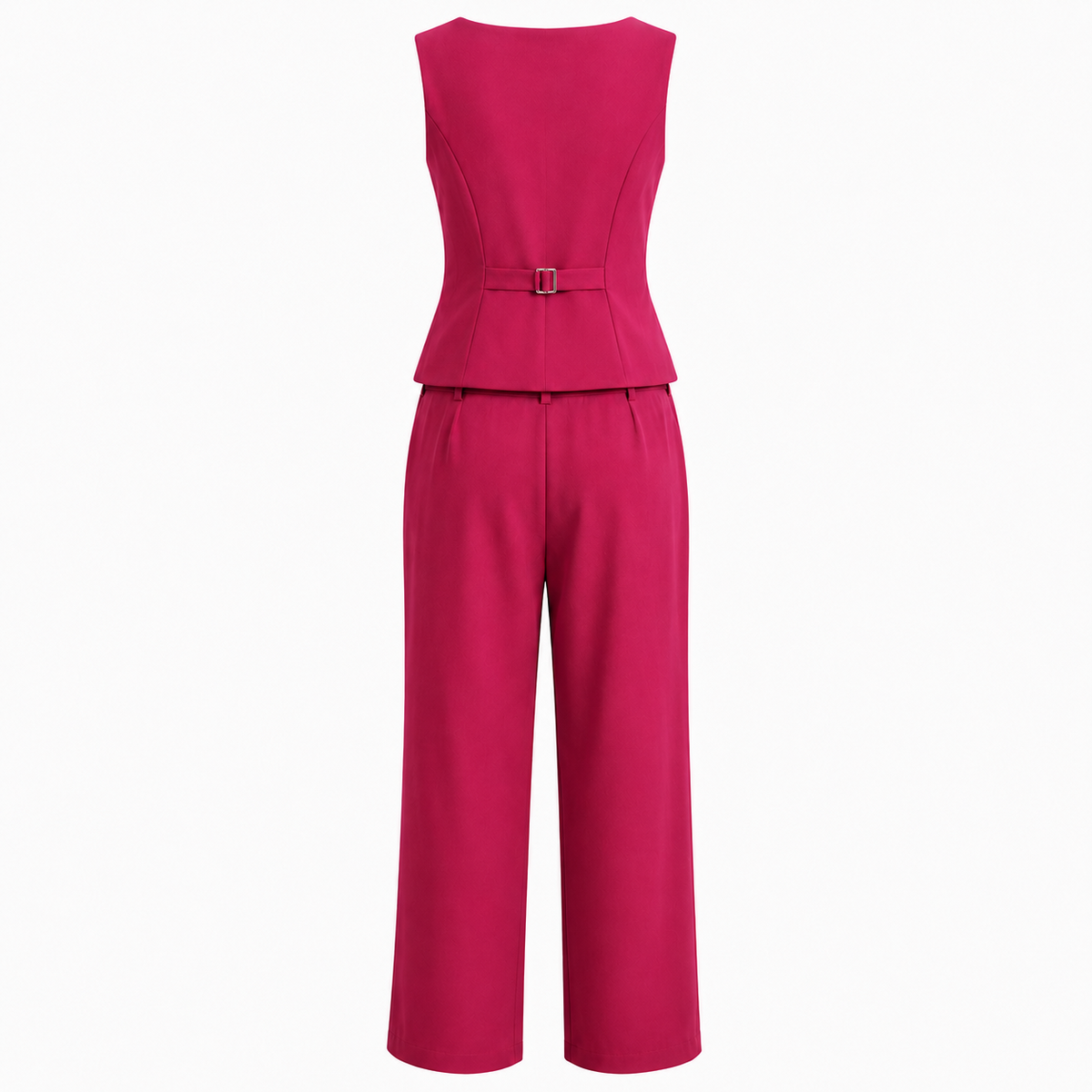 Set Knit rojo - espalda