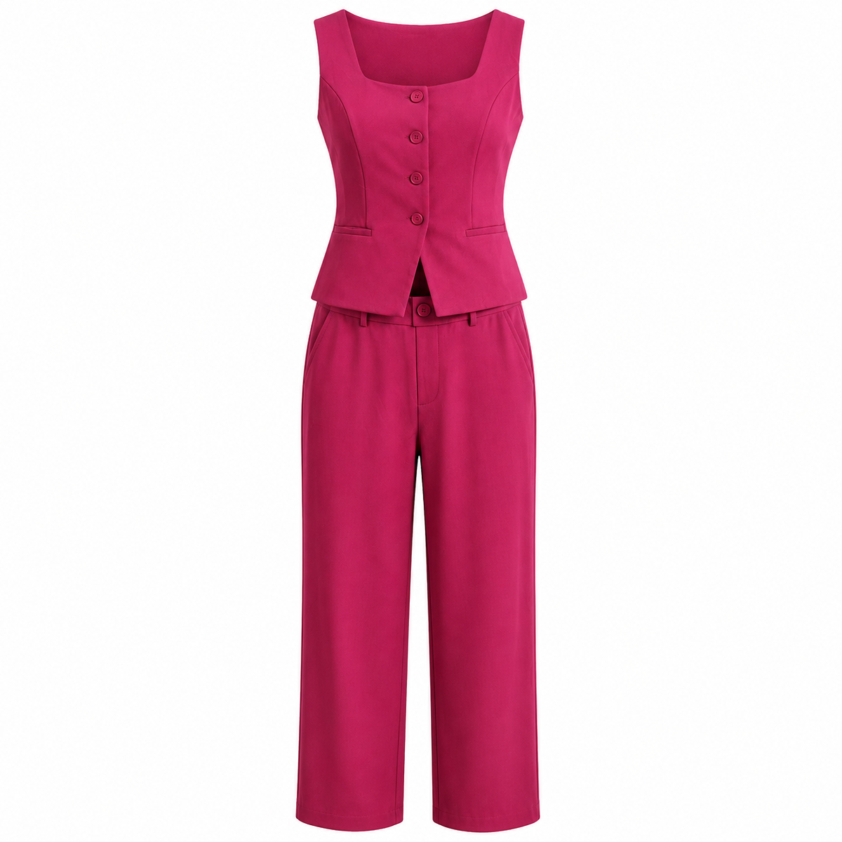 Set Knit rojo - frente