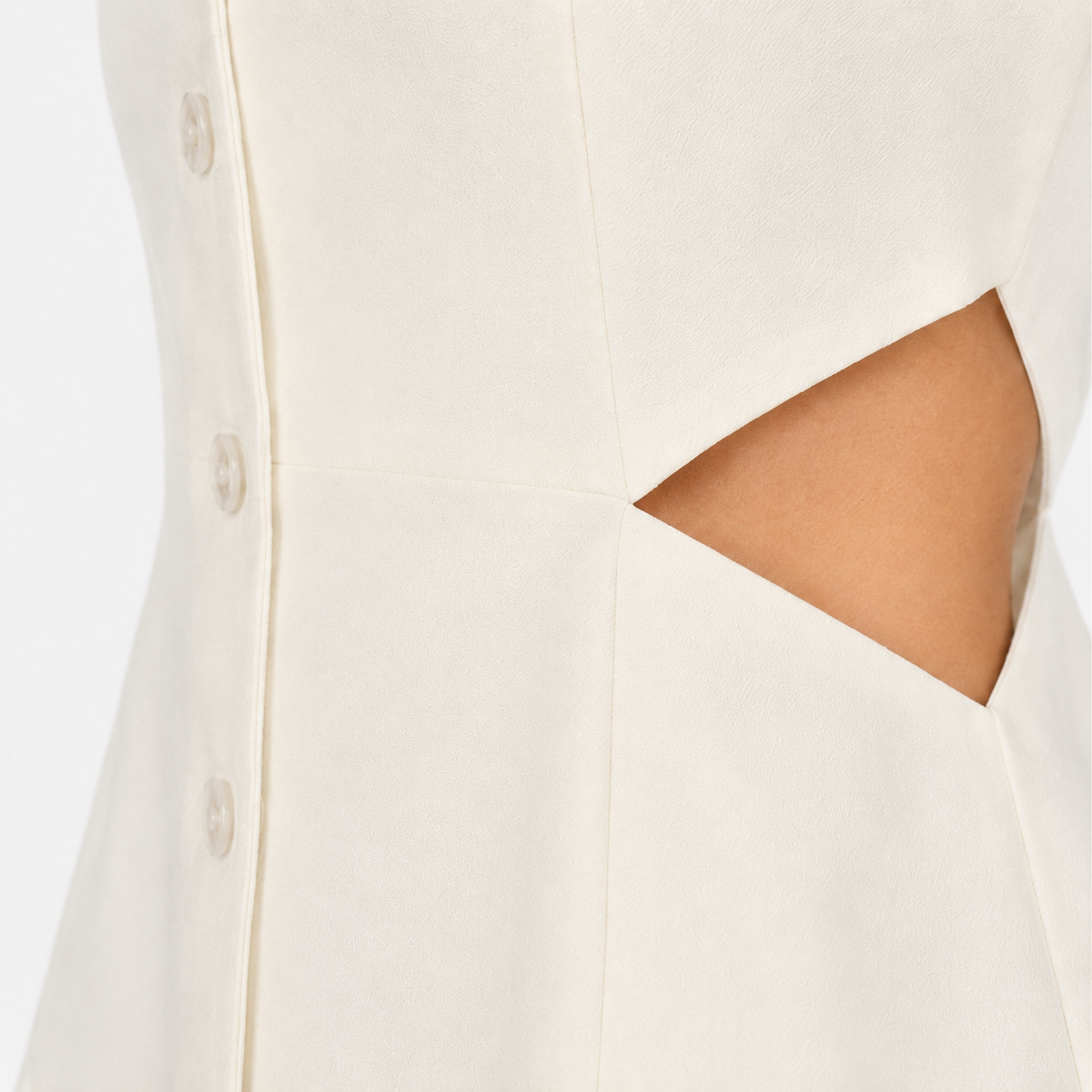 Set Vogue Vibes blanco - detalle lateral