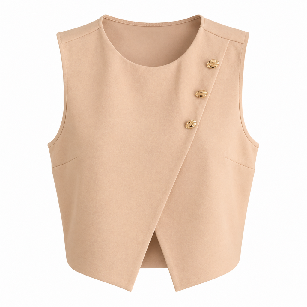 Wrap Top ginger, vista frontal